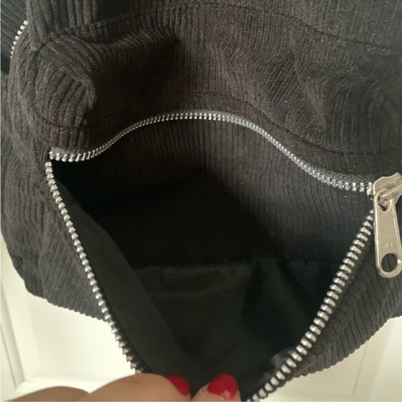 Victoria's Secret PINK Corduroy Backpack, Black EUC - Picture 13 of 16